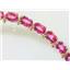 B001, Pure Pink Topaz Gold Bracelet