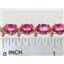 B001, Pure Pink Topaz Gold Bracelet
