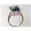 10K, 14K or 18K Gold Ladies Ring, Mystic Fire Topaz, R189