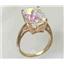 10K, 14K or 18K Gold Ladies Ring, Mercury Mist Topaz, R189