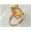 10K, 14K or 18K Gold Ladies Ring, Citrine, R189