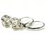 925 Sterling Silver Leverback Earrings, 1 ct Cubic Zirconia, SE018