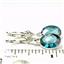 925 Sterling Silver Leverback Earrings, London Blue Topaz, SE101