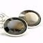 925 Sterling Silver Leverback Earrings, Smoky Quartz, SE101