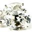 925 Sterling Silver Leverback Earrings, Cubic Zirconia, SE107