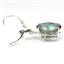 925 Sterling Silver Earrings, Mystic Fire Topaz, SE207