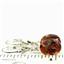 925 Sterling Silver Leverback Earrings, Twilight Fire Topaz, SE107