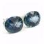 925 Sterling Silver Post Earrings, Neptune Garden Topaz, SE102