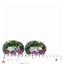 925 Sterling Silver Post Earrings, Mystic Fire Topaz, SE102