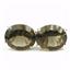 925 Sterling Silver Post Earrings, Smoky Quartz, SE202