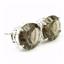 925 Sterling Silver Post Earrings, Smoky Quartz, SE202