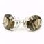 925 Sterling Silver Post Earrings, Smoky Quartz, SE202