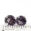 925 Sterling Silver Post Earrings, Amethyst, SE112