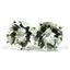 14k Gold Post Earrings, Green Amethyst, E112