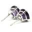 925 Sterling Silver Post Earrings, Amethyst, SE212