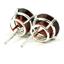 925 Sterling Silver Post Earrings, Mozambique Garnet, SE212