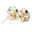 925 Sterling Silver Post Earrings, Twilight Fire Topaz, SE212