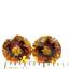 925 Sterling Silver Post Earrings, Twilight Fire Topaz, SE212