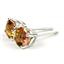 925 Sterling Silver Post Earrings, Twilight Fire Topaz, SE012