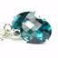 925 Sterling Silver Leverback Earrings, Paraiba Topaz, SE107