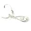 925 Sterling Silver Leverback Earrings, Mercury Mist Topaz, SE008