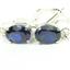 925 Sterling Silver Threader Earrings, Created Blue Sapphire, SE003