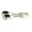 925 Sterling Silver Leverback Earrings, Black Onyx, SE008