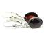 925 Sterling Silver Leverback Earrings, Garnet CZ, SE107
