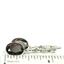 925 Sterling Silver Leverback Earrings, Mozambique Garnet, SE101
