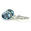 925 Sterling Silver Leverback Earrings, Neptune Garden Topaz, SE101