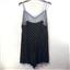 Alfani Womens Contrast-Trim Pajama Romper Pinwheel Floral Black Blue 3XL-3X New