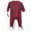 Family PJs Baby One piece Pajama Footed Ch Sz & Deer Pup Plaid Santa New Infant