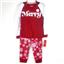 Family PJs Toddler 2 Piece Pajama Set Merry Snowflake Size 2T 3T New Boys Girls