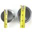 Stainless Steel 2" Inlet Dual Exhaust Tips Slant Round SET