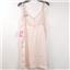 Betsey Johnson Mrs V-Neck Chemise Slip Pink Hearts New Choose Size Bridal
