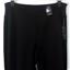 INC International Concepts Velvet Accent Tuxedo Leggings Black Choose Size New