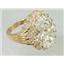 10K, 14K or 18K Gold Ladies Ring, Cubic Zirconia, R270
