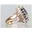 10K, 14K or 18K Gold Ladies Ring, Mystic Fire Topaz, R270