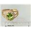 10K, 14K or 18K Gold Ladies Ring, Peridot, R070