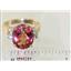 10K, 14K or 18K Gold Ladies Ring, Twilight Fire Topaz, R244
