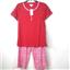 Charter Club Cotton Top & Floral Print Capri Pajama Set Poppy Ditsy Ch Size New