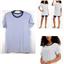 Jenni Womens Cotton Boyfriend Fit Pajama Top Knit Stripe Choose Size New