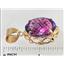 P068, Amethyst 14K Pendant