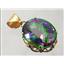 P068, Mystic Fire Topaz 14K Pendant