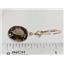 14k Gold Leverback Earrings, Smoky Quartz, E101