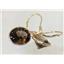 14k Gold Leverback Earrings, Smoky Quartz, E201