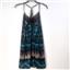 Linea Donatella Tie-Dye Chemise Turquoise Choose Size New Nightgown