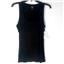 Jenni Womens Lounge Solid Ribbed Pajama Tank Top Black Size XL New