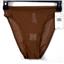 Steve Madden Womens Mesh Hi Leg Bikini Underwear Ch Size & Color New Panty 11875