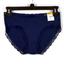 Jenni Womens Cotton Blend Lace Trim Hipster Solid Choose Size & Color New Panty